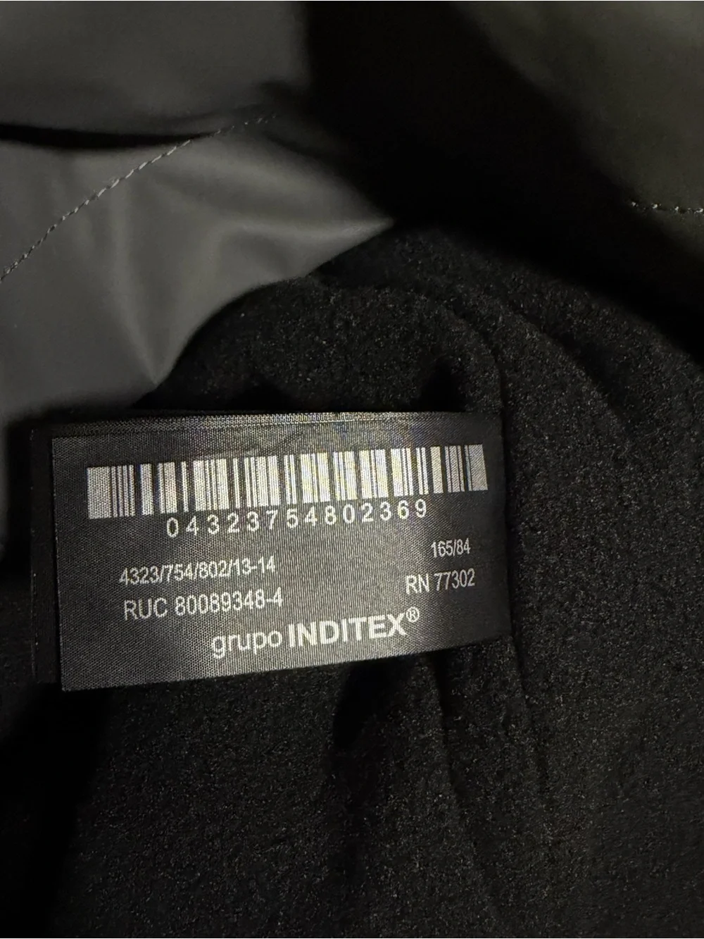 NWT ZARA STCRW Fleece Lined Hooded Rain Jacket – Size 13/14